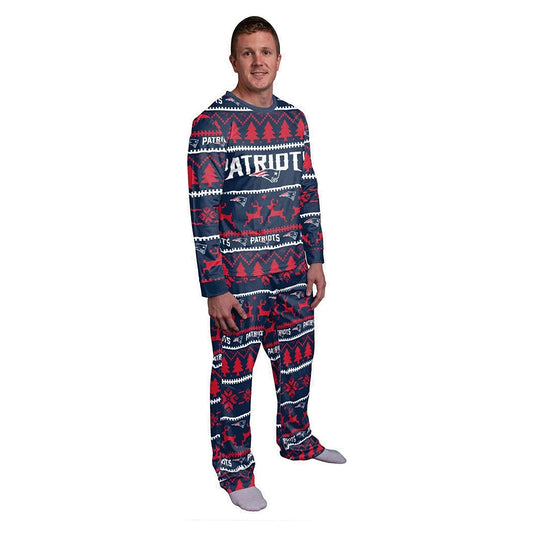 New England Patriots NFL Wordmark Pajama Set