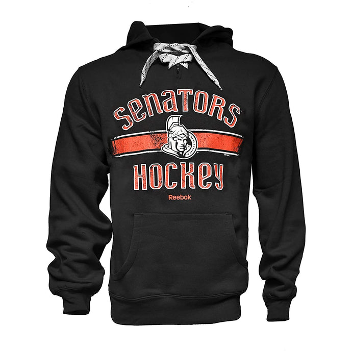 Ottawa Senators NHL Reebok Lace Up Face Off Hoodie