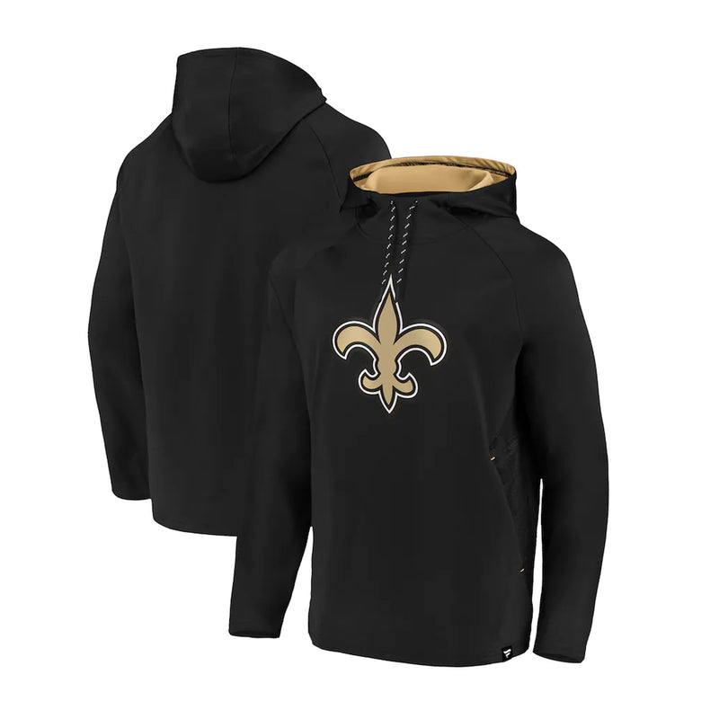 Load image into Gallery viewer, New Orleans Saints NFL Fanatics Iconic Embossed Defender Logo Hoodie
