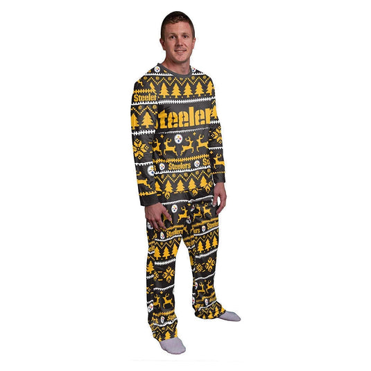 Ensemble de pyjama avec logo NFL des Steelers de Pittsburgh