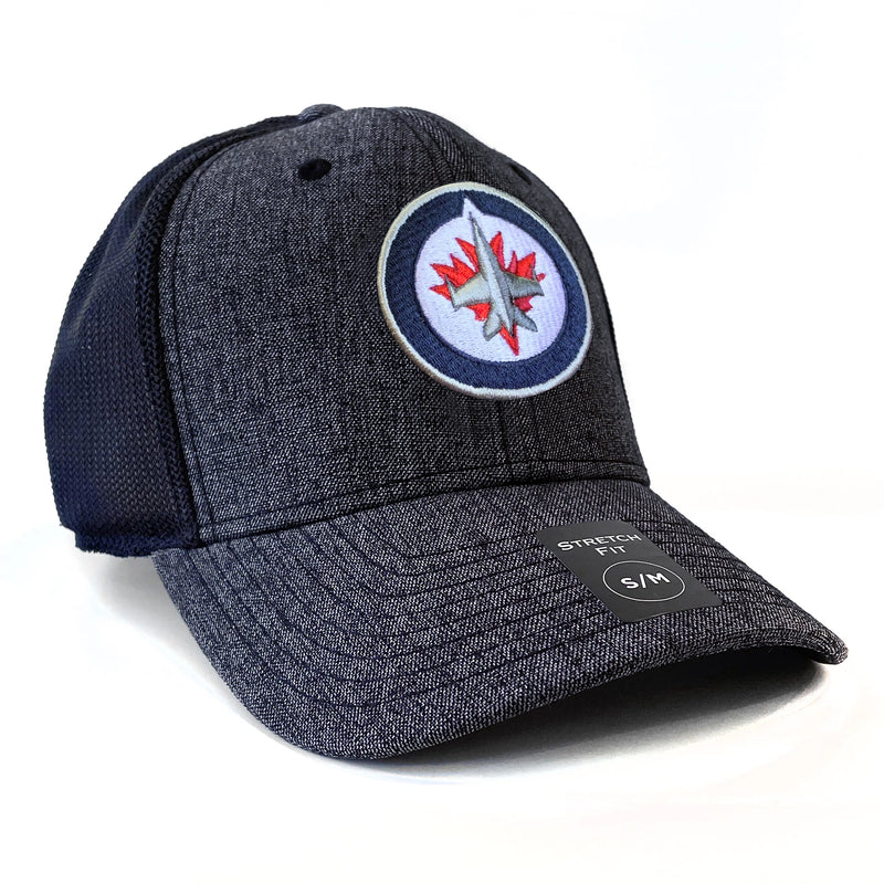 Load image into Gallery viewer, Winnipeg Jets NHL Heathered Poly Flex Tonal Cap
