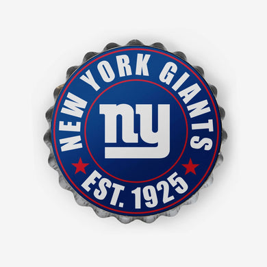 Logo mural du bouchon de la bouteille des Giants de New York