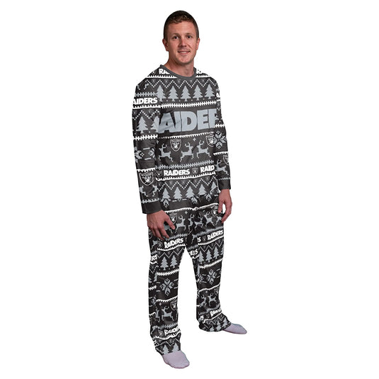 Las Vegas Raiders NFL Wordmark Pajama Set