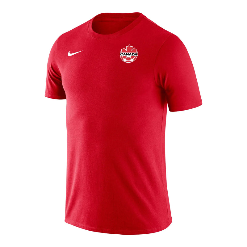Chargez l&#39;image dans la visionneuse de la galerie, Alphonso Davies T-shirt avec nom et numéro Nike de Canada Soccer pour hommes

