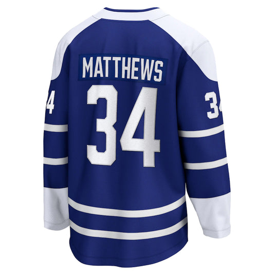Maillot Auston Matthews Toronto Maple Leafs NHL Fanatics Reverse Retro 2.0