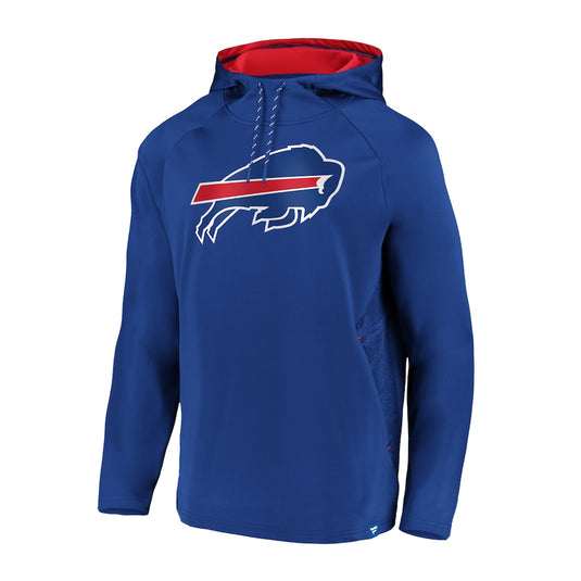 Buffalo Bills NFL Fanatics Sweat à capuche avec logo emblématique du défenseur en relief