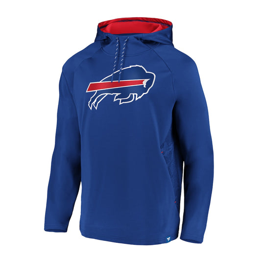 Buffalo Bills NFL Fanatics Iconic Embossed Defender Logo Hoodie