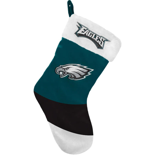 Bas de Noël NFL Colorblock des Eagles de Philadelphie