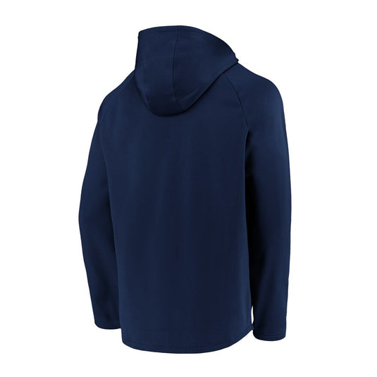 Seattle Seahawks NFL Fanatics Iconic Embossed Defender Logo Hoodie