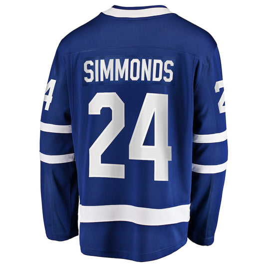 Wayne Simmonds Toronto Maple Leafs NHL Fanatics Breakaway Home Jersey