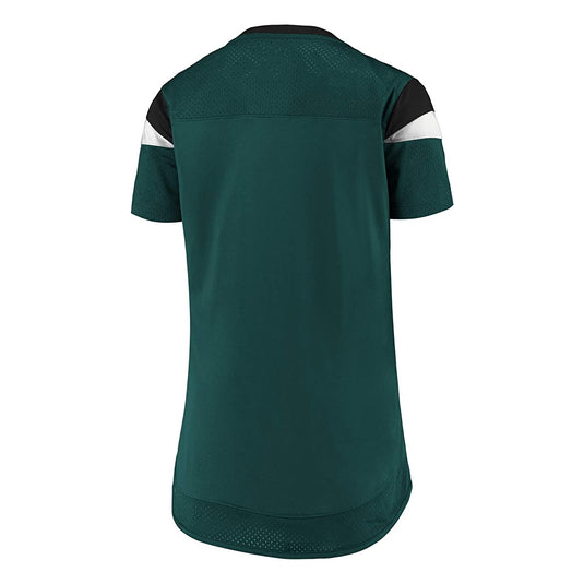 T-shirt à lacets NFL Fanatics Draft Me des Eagles de Philadelphie pour femme