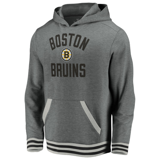 Sweat à capuche vintage en polaire super doux des Bruins de Boston de la LNH