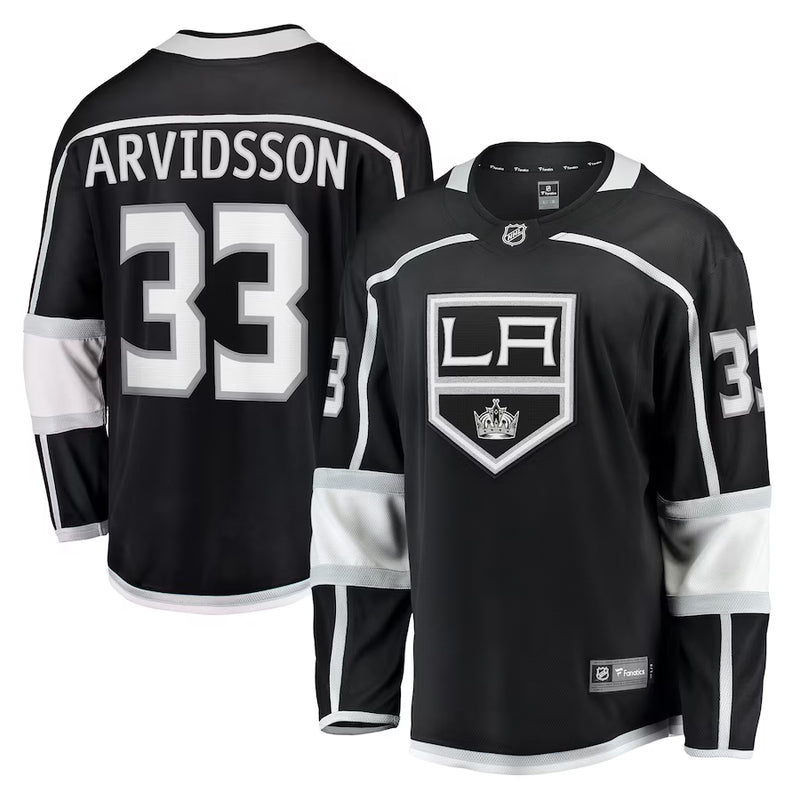 Chargez l&#39;image dans la visionneuse de la galerie, Viktor Arvidsson Los Angeles Kings NHL Fanatics Breakaway Maillot Domicile
