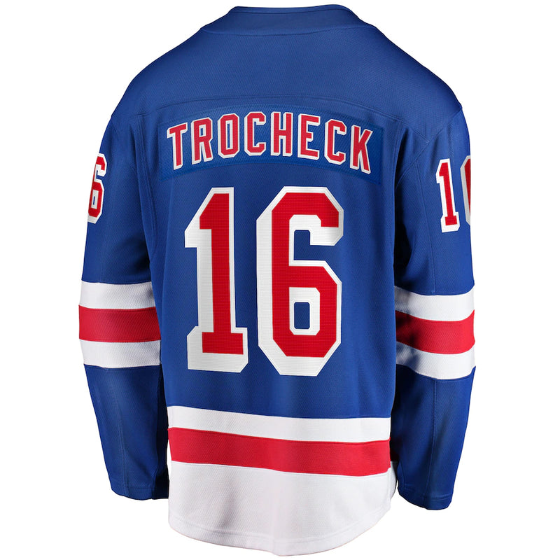 Chargez l&#39;image dans la visionneuse de la galerie, Vincent Trocheck New York Rangers NHL Fanatics Breakaway Maillot Domicile
