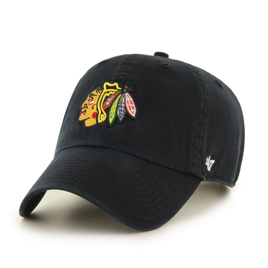 NHL Chicago Blackhawks Clean Up Cap