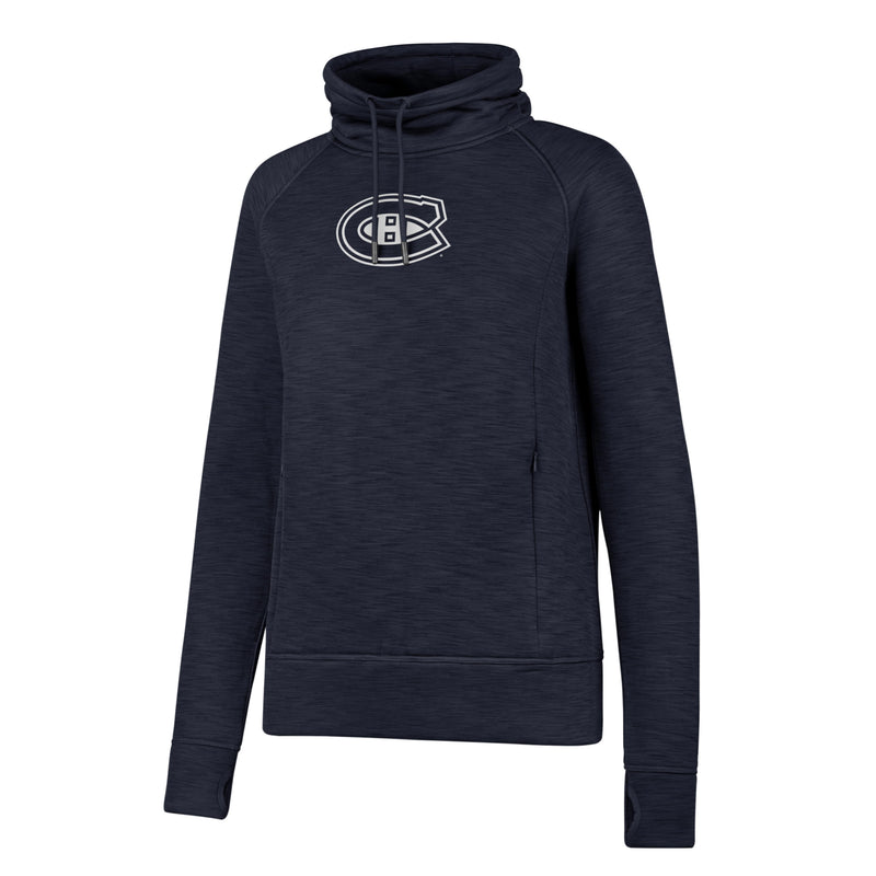 Load image into Gallery viewer, Ladies&#39; Montreal Canadiens NHL Forward Shade Funnel Neck Pullover
