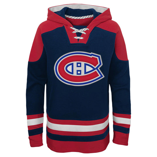 Sweat à capuche de hockey incontournable de la LNH des Canadiens de Montréal pour jeunes