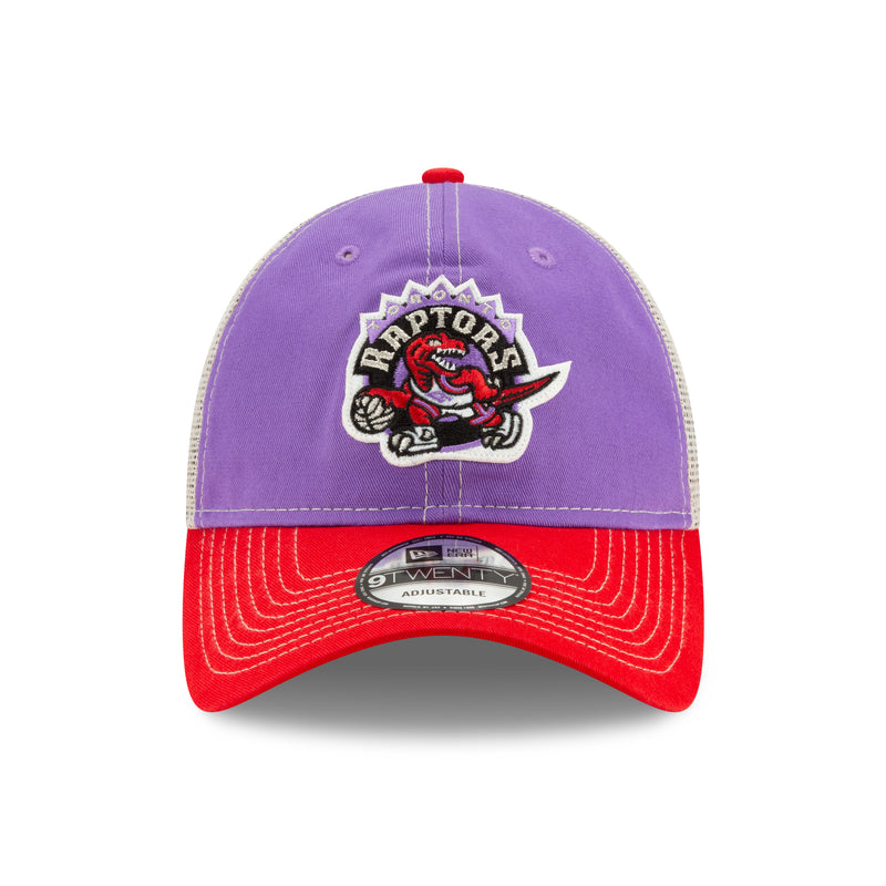 Load image into Gallery viewer, Toronto Raptors NBA Authentics Hardwood Classic Mesh Back Purple 9TWENTY Cap
