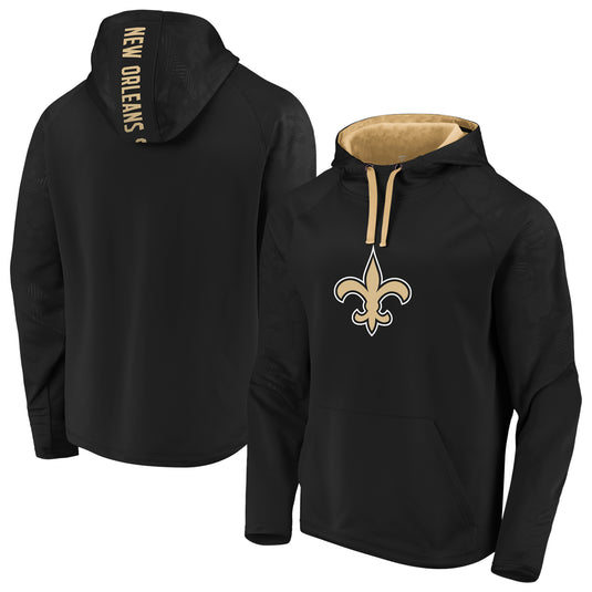 Sweat à capuche avec logo principal du défenseur des fanatiques de la NFL des Saints de la Nouvelle-Orléans