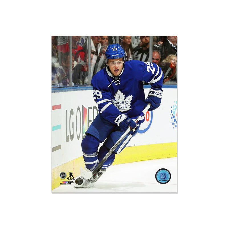 Load image into Gallery viewer, William Nylander Toronto Maple Leafs Engraved Framed Photo - Action Focus

