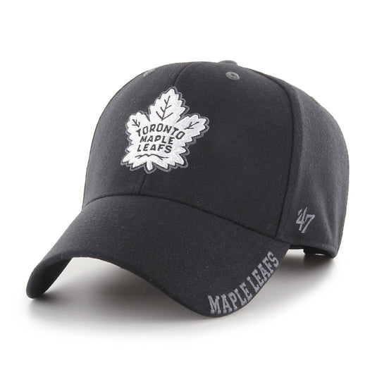 Toronto Maple Leafs NHL Black Charcoal Defrost Cap