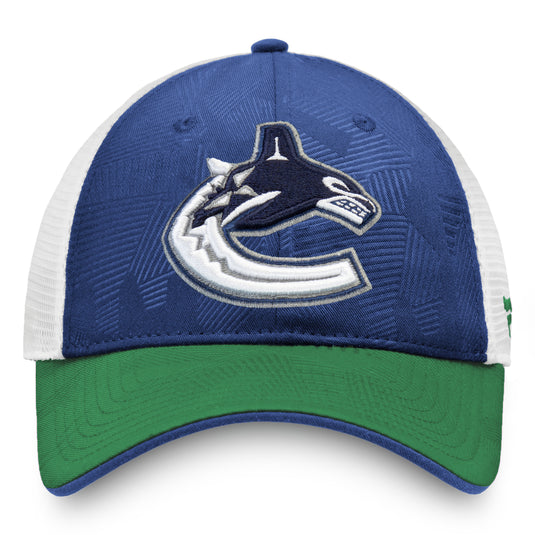 Vancouver Canucks NHL Revise Iconic Trucker Adjustable Cap