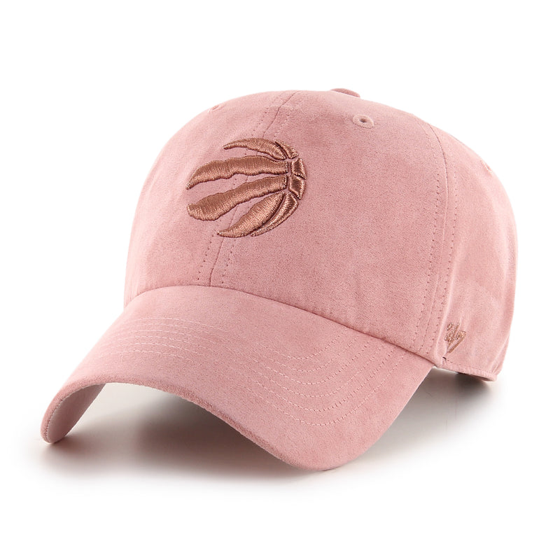 Load image into Gallery viewer, Toronto Raptors NBA Uptown Suede Pink Clean Up Cap
