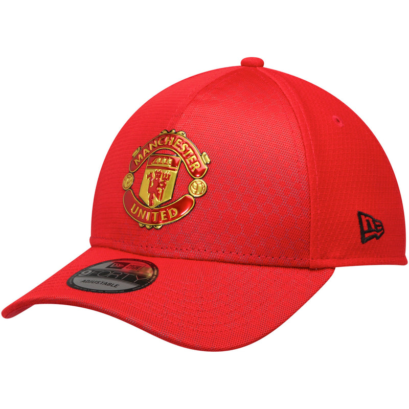 Chargez l&#39;image dans la visionneuse de la galerie, Casquette réglable 9FORTY à motif hexagonal MLS Manchester United FC
