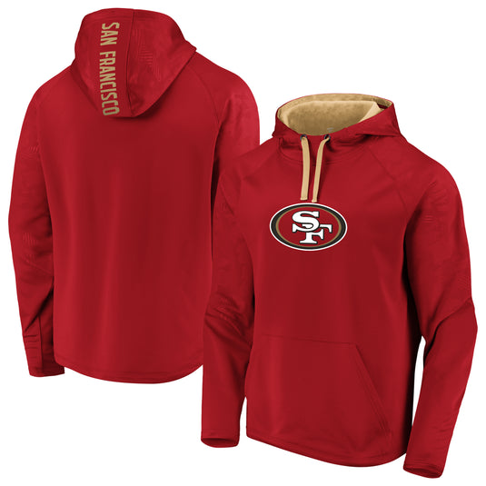 San Francisco 49ers NFL Fanatics Defender Logo principal Sweat à capuche