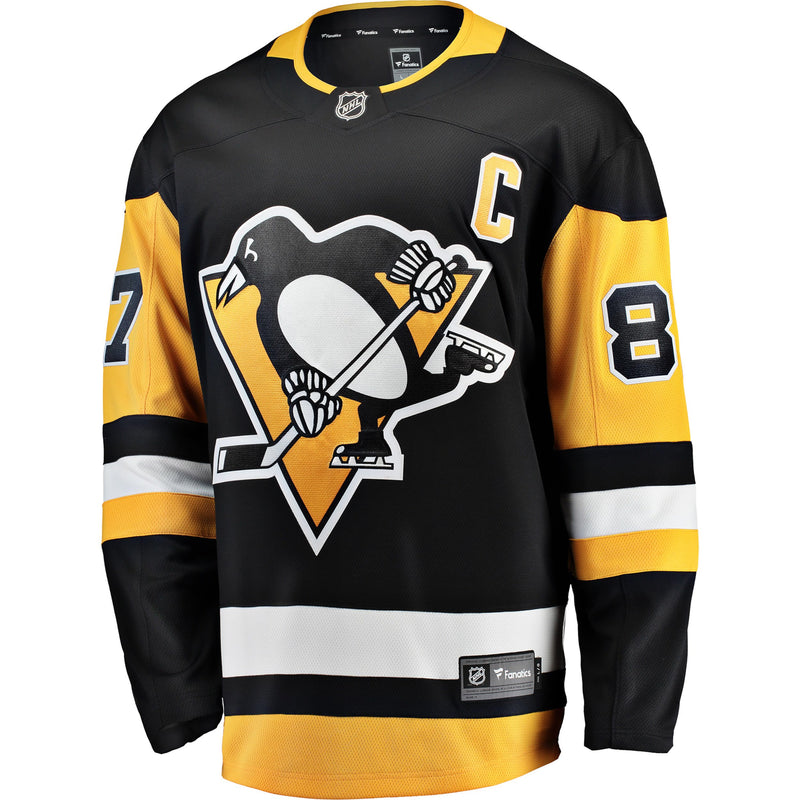 Chargez l&#39;image dans la visionneuse de la galerie, Sidney Crosby Pittsburgh Penguins NHL Fanatics Breakaway Maillot Domicile
