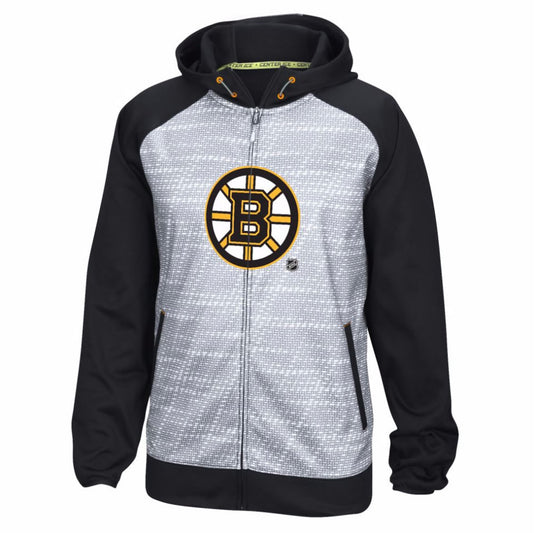 Veste entièrement zippée Reebok TNT des Bruins de Boston de la LNH