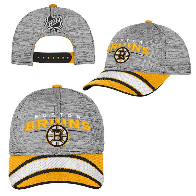 Chargez l&#39;image dans la visionneuse de la galerie, Casquette de joueur de deuxième saison des Bruins de Boston pour jeunes
