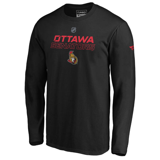 Ottawa Senators NHL Prime Stack Long Sleeve Tee