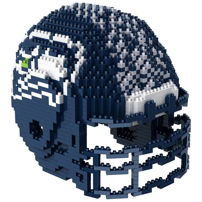 Casque puzzle 3D BRXLZ des Seahawks de Seattle