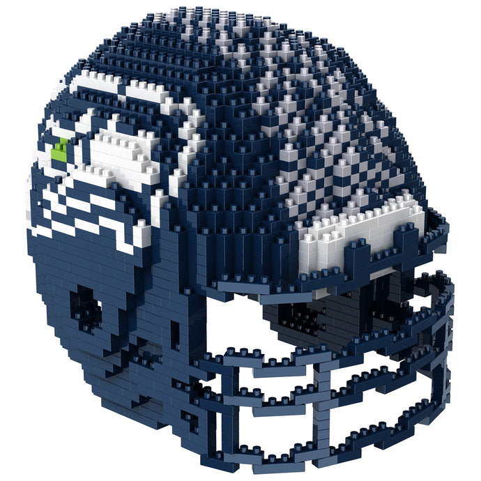 Seattle Seahawks NFL 3D BRXLZ Puzzle Helmet