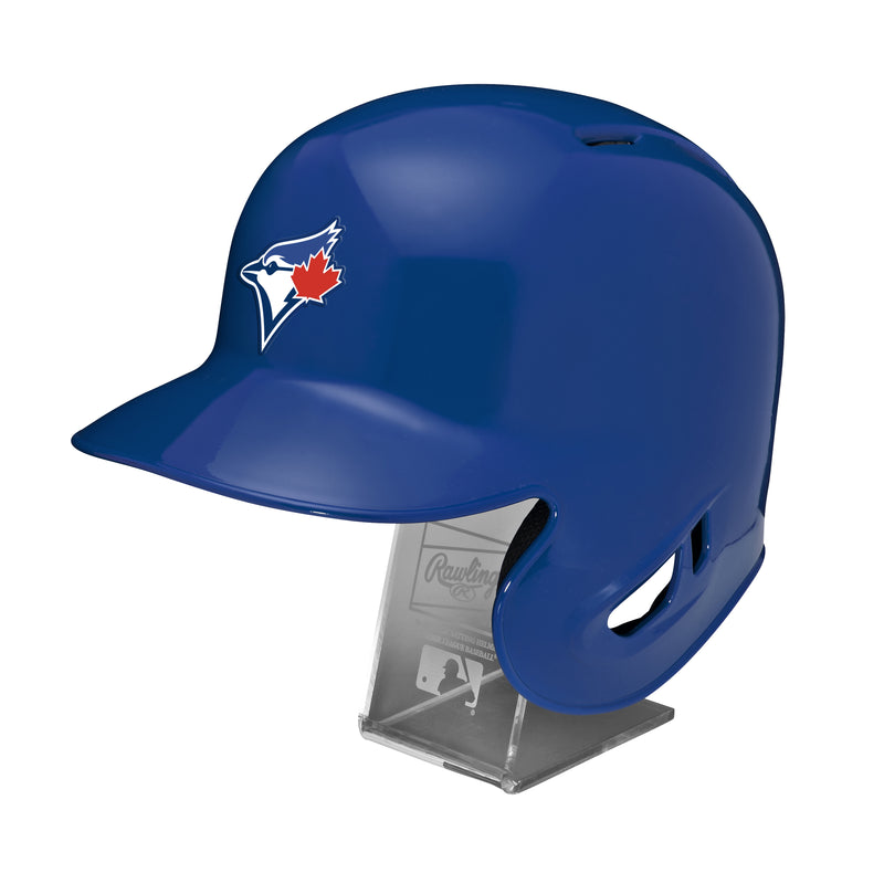 Chargez l&#39;image dans la visionneuse de la galerie, Casque de jeu réplique MLB des Blue Jays de Toronto avec support
