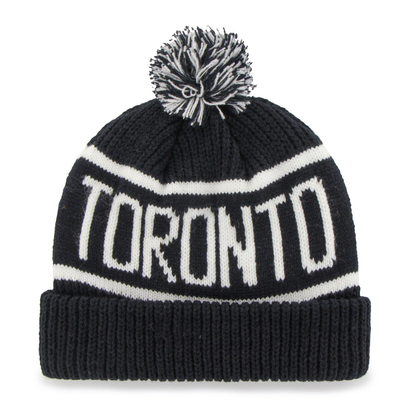 Chargez l&#39;image dans la visionneuse de la galerie, Tuque en tricot à revers NHL City des Maple Leafs de Toronto
