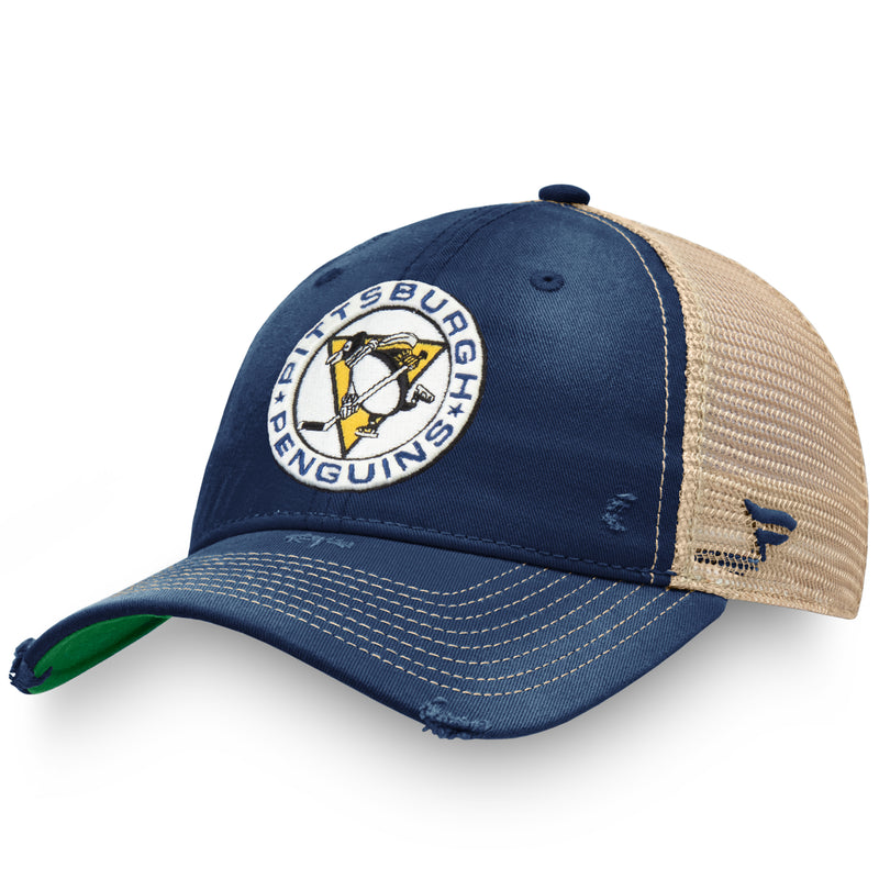 Load image into Gallery viewer, Pittsburgh Penguins NHL True Classic Trucker Adjustable Cap
