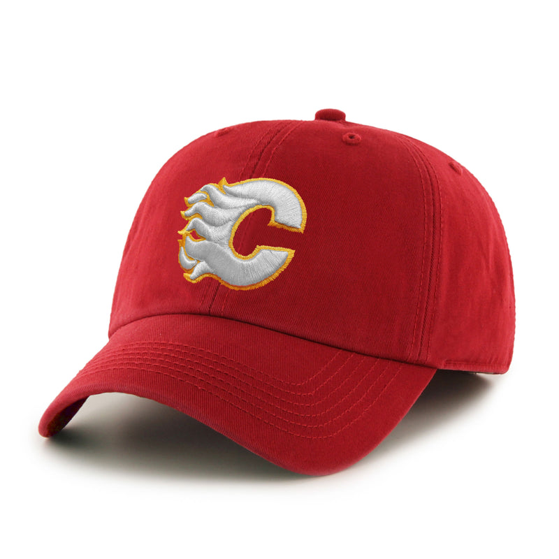 Chargez l&#39;image dans la visionneuse de la galerie, Casquette vintage de la ligne bleue des Flames de Calgary de la LNH
