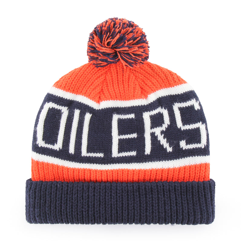 Load image into Gallery viewer, Edmonton Oilers NHL City Cuffed Knit Toque

