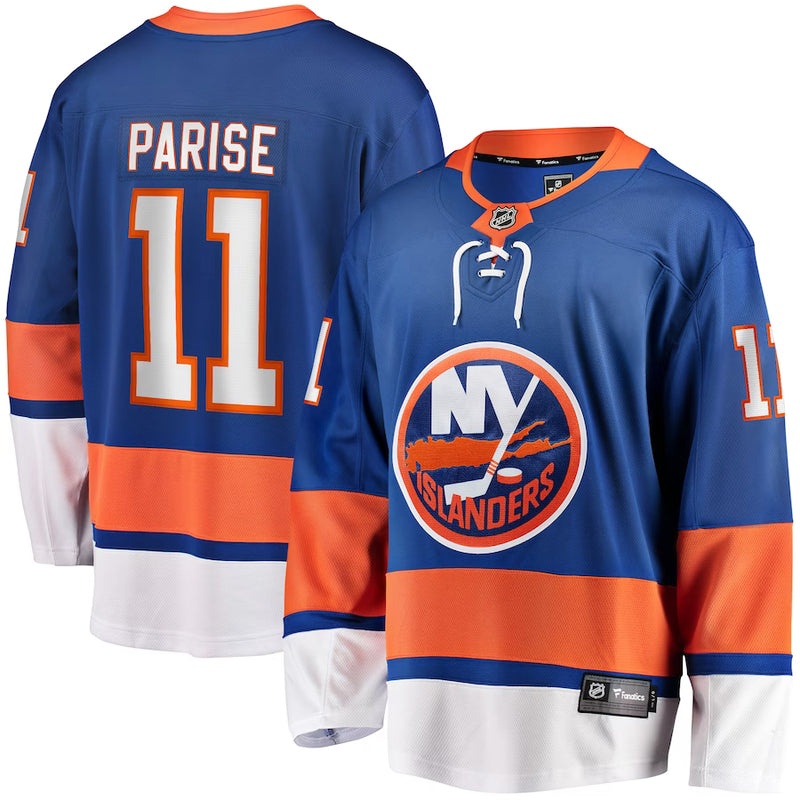 Chargez l&#39;image dans la visionneuse de la galerie, Zach Parise Islanders de New York NHL Fanatics Breakaway Maillot domicile
