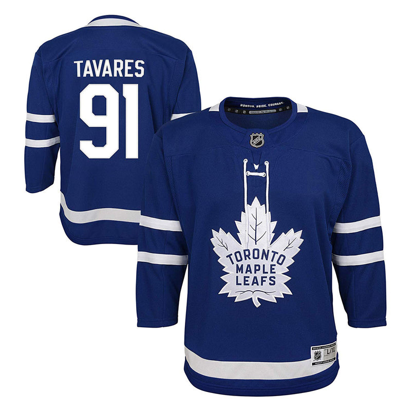 Chargez l&#39;image dans la visionneuse de la galerie, Maillot domicile Premier de la LNH des Maple Leafs de Toronto de John Tavares pour jeunes
