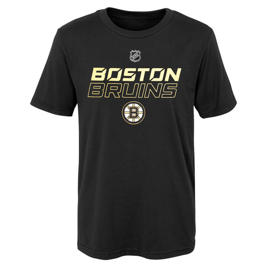 Youth Boston Bruins NHL Prime Stock Short Sleeve Tee