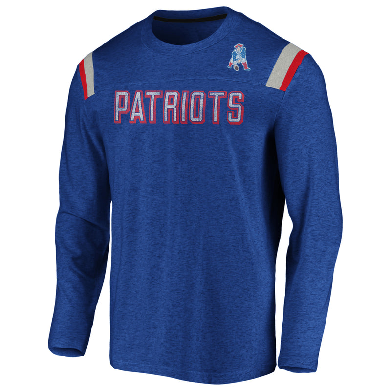 Chargez l&#39;image dans la visionneuse de la galerie, New England Patriots NFL Fanatics Vintage Slub Manches Longues
