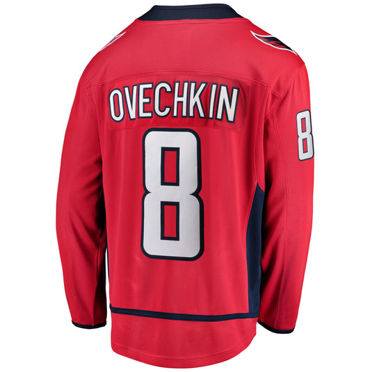 Alex Ovechkin Washington Capitals NHL Fanatics Breakaway Maillot Domicile