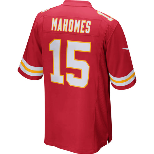 Youth Patrick Mahomes Kansas City Chiefs NFL Nike Game Team Jersey