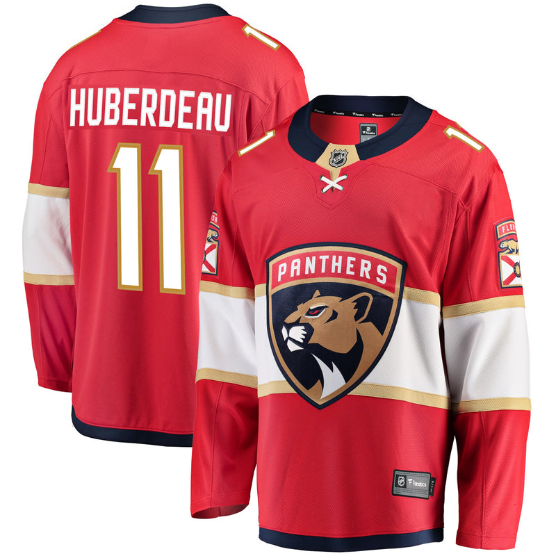 Chargez l&#39;image dans la visionneuse de la galerie, Jonathan Huberdeau Florida Panthers NHL Fanatics Breakaway Maillot Domicile
