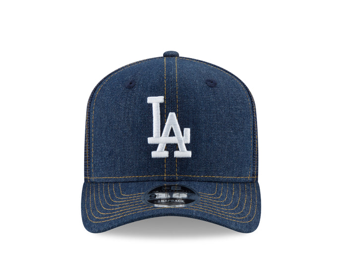 Casquette 9FIFTY Duo cousue en denim MLB Los Angeles Dodgers