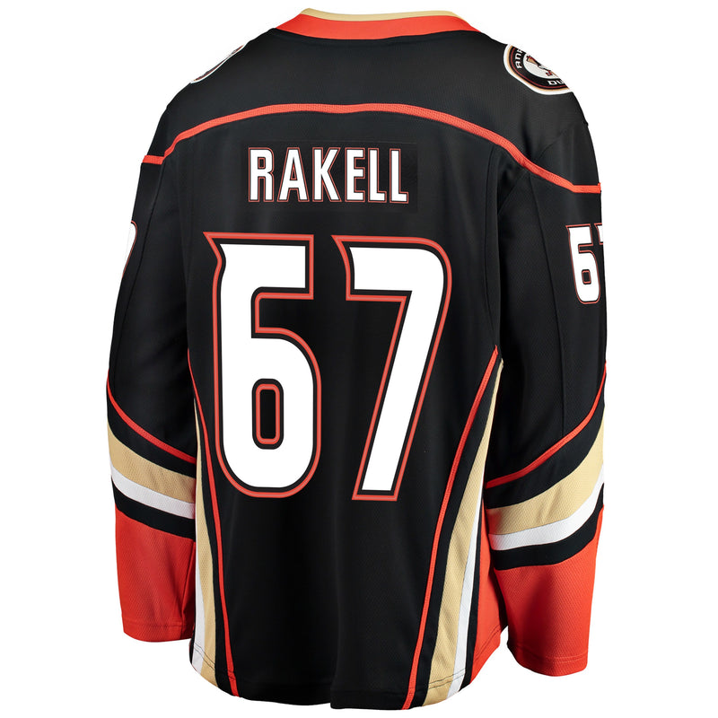 Load image into Gallery viewer, Rickard Rackell Anaheim Ducks NHL Fanatics Breakaway Home Jersey
