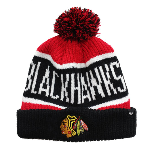 Tuque en tricot à revers NHL City des Blackhawks de Chicago